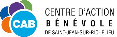 Logo du Centre d'action bénévole de Saint-Jean-sur-Richelieu, une ressource du répertoire Assisto