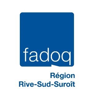 Logo de la FADOQ - Région Rive-Sud-Suroît, une ressource du répertoire Assisto