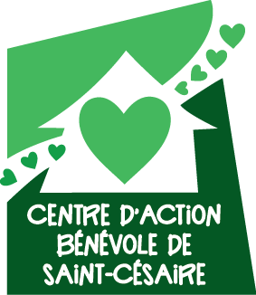 Logo du Centre d'Action Bénévole de Saint-Césaire, une ressource du répertoire Assisto