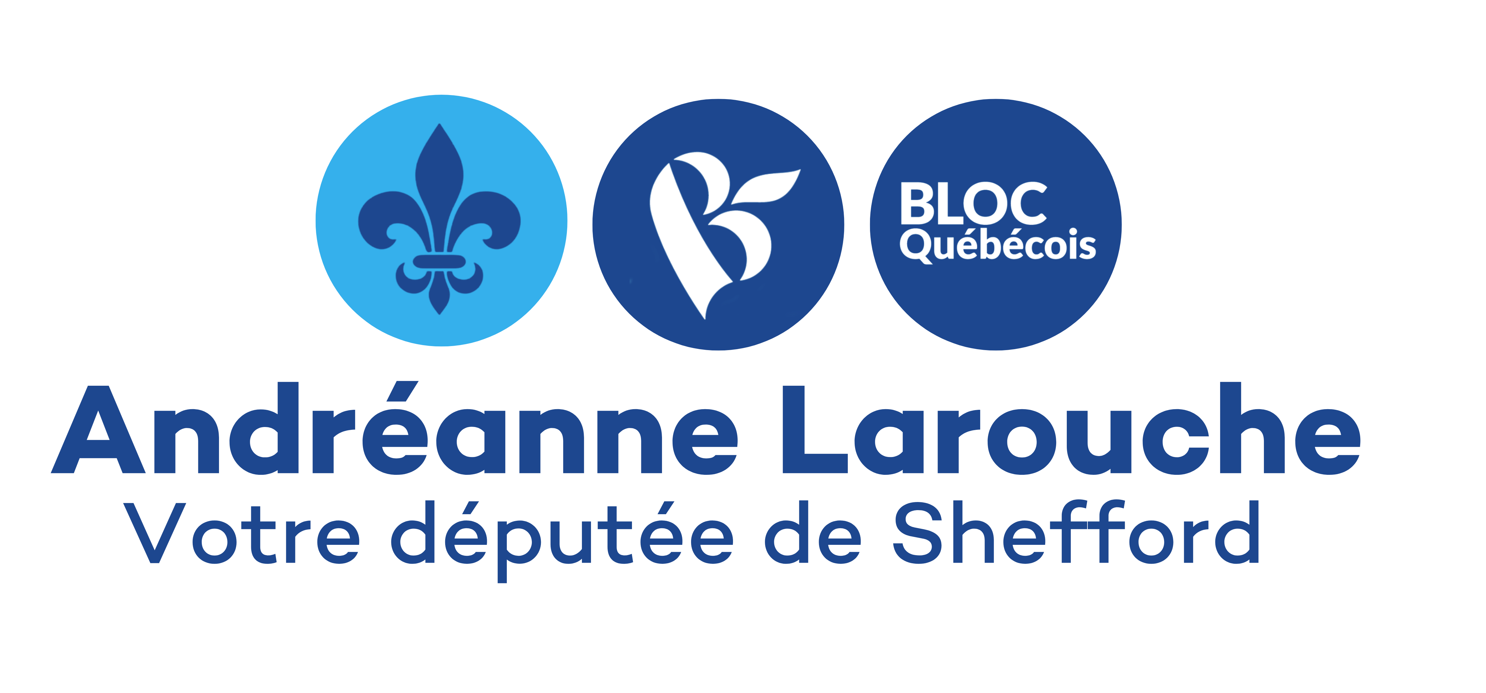 Logo d'Andréanne Larouche – députée de Shefford, une ressource du répertoire Assisto