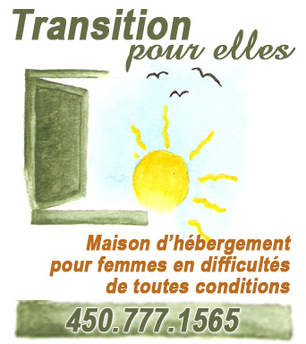 Logo de la maison d'hébergement Transition pour elles inc., une ressource du répertoire Assisto